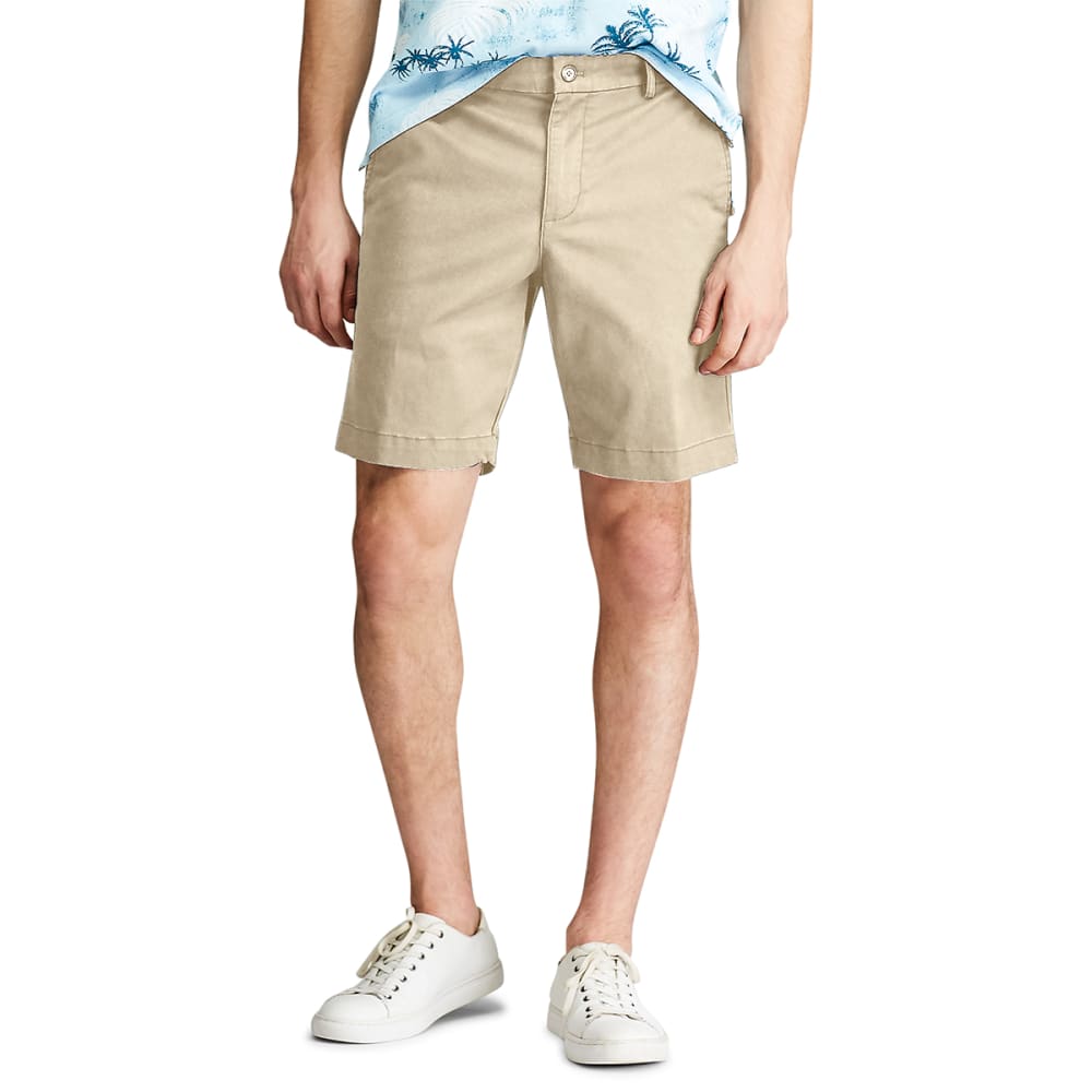 CHAPS Men's Stretch Flat-Front Twill Shorts - Bob’s Stores