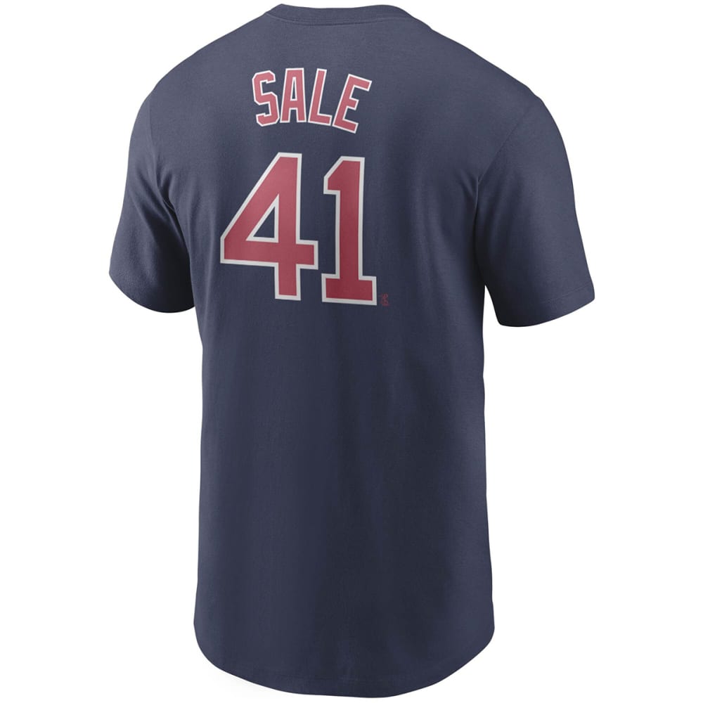 BOSTON RED SOX Men's Nike Sale # 41 Name & Number Tee M