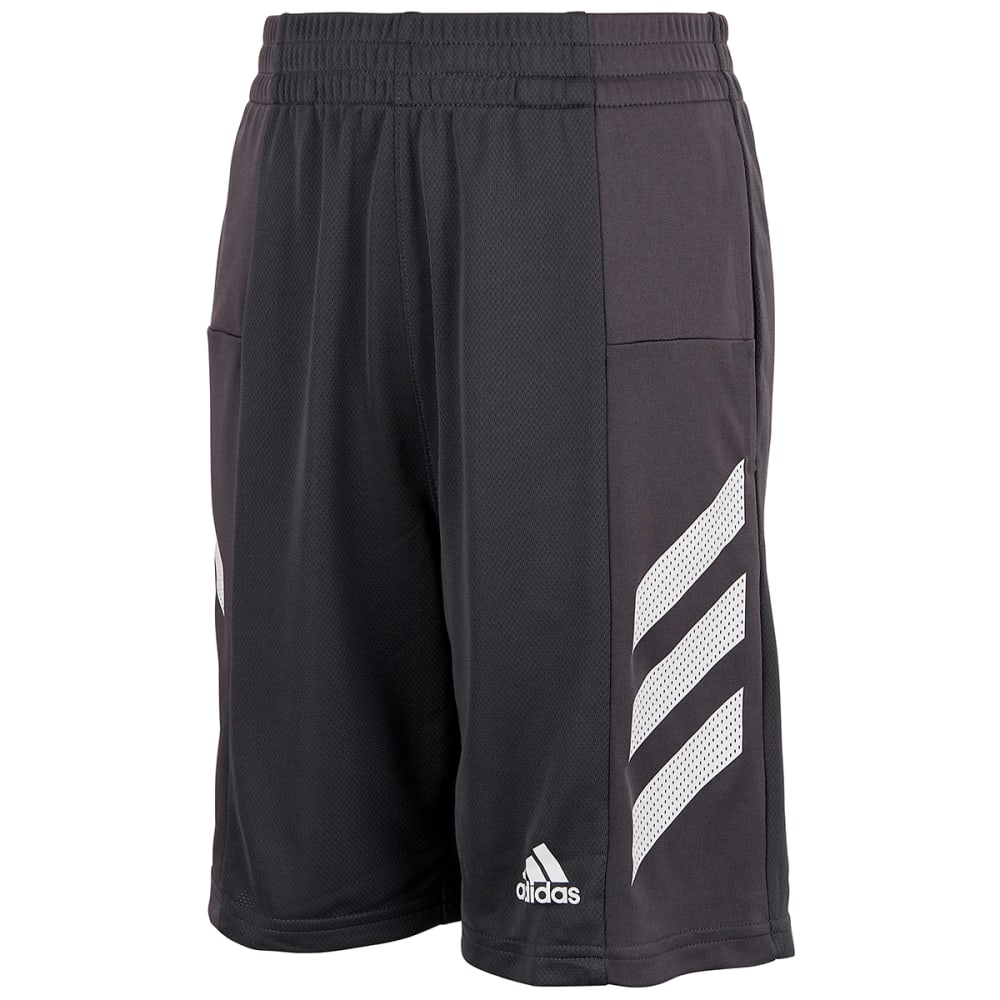 ADIDAS Boys' Pro Sport 3-Stripe Shorts 4