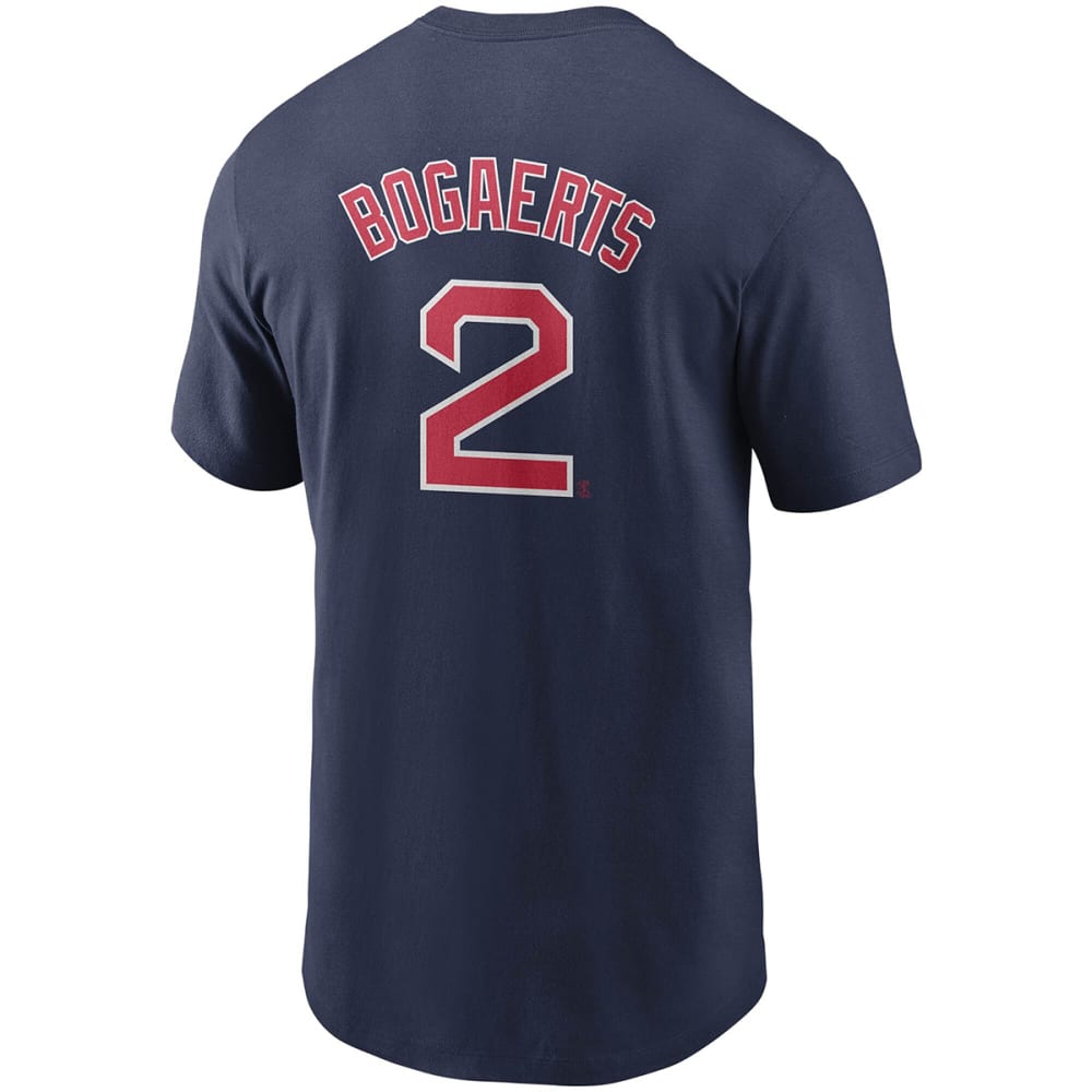 BOSTON RED SOX Men's Nike Bogaerts #2 Name & Number Tee M