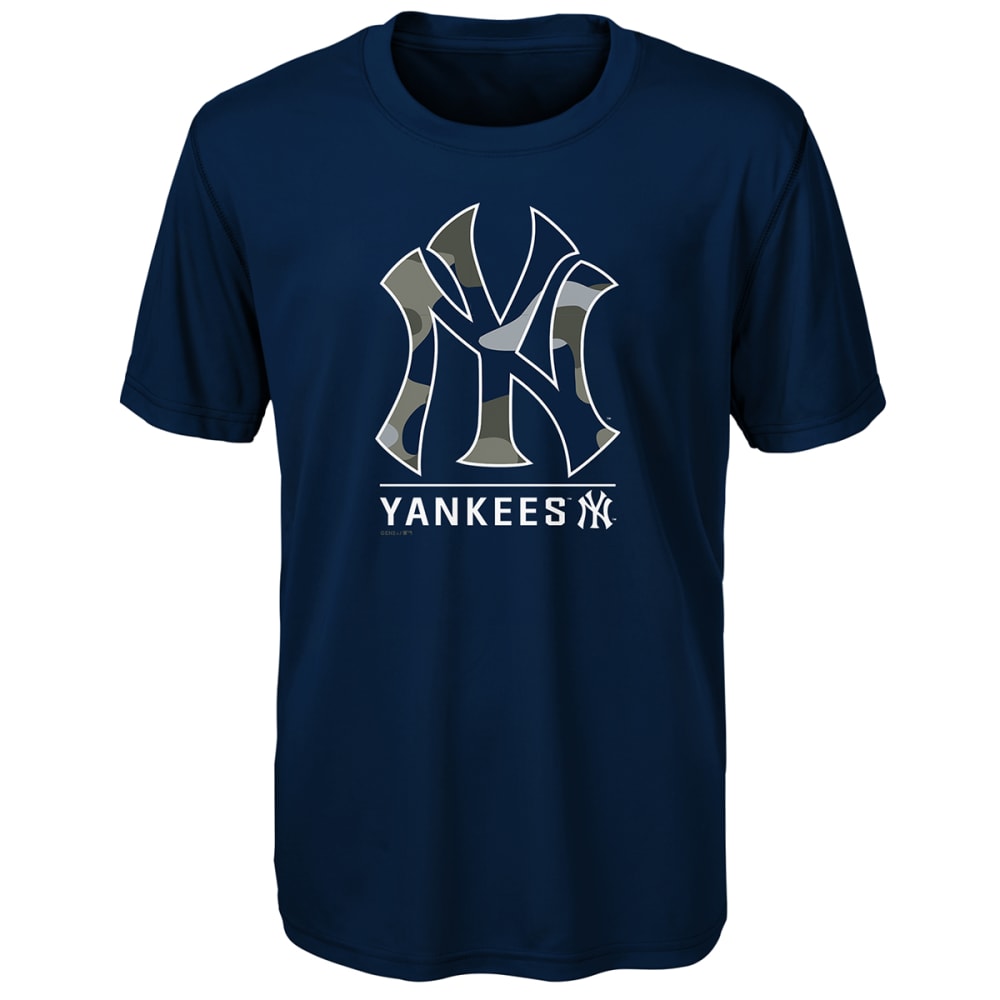 NEW YORK YANKEES Boys' Major Camo Logo Short-Sleeve Tee - Bob’s Stores