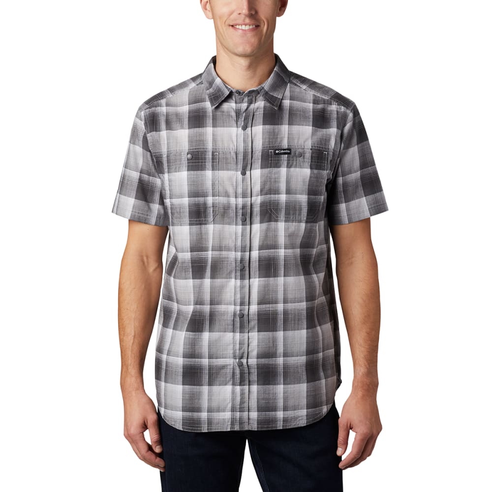 COLUMBIA Men's Short-Sleeve Leadville Ridge II Button-Down Shirt S
