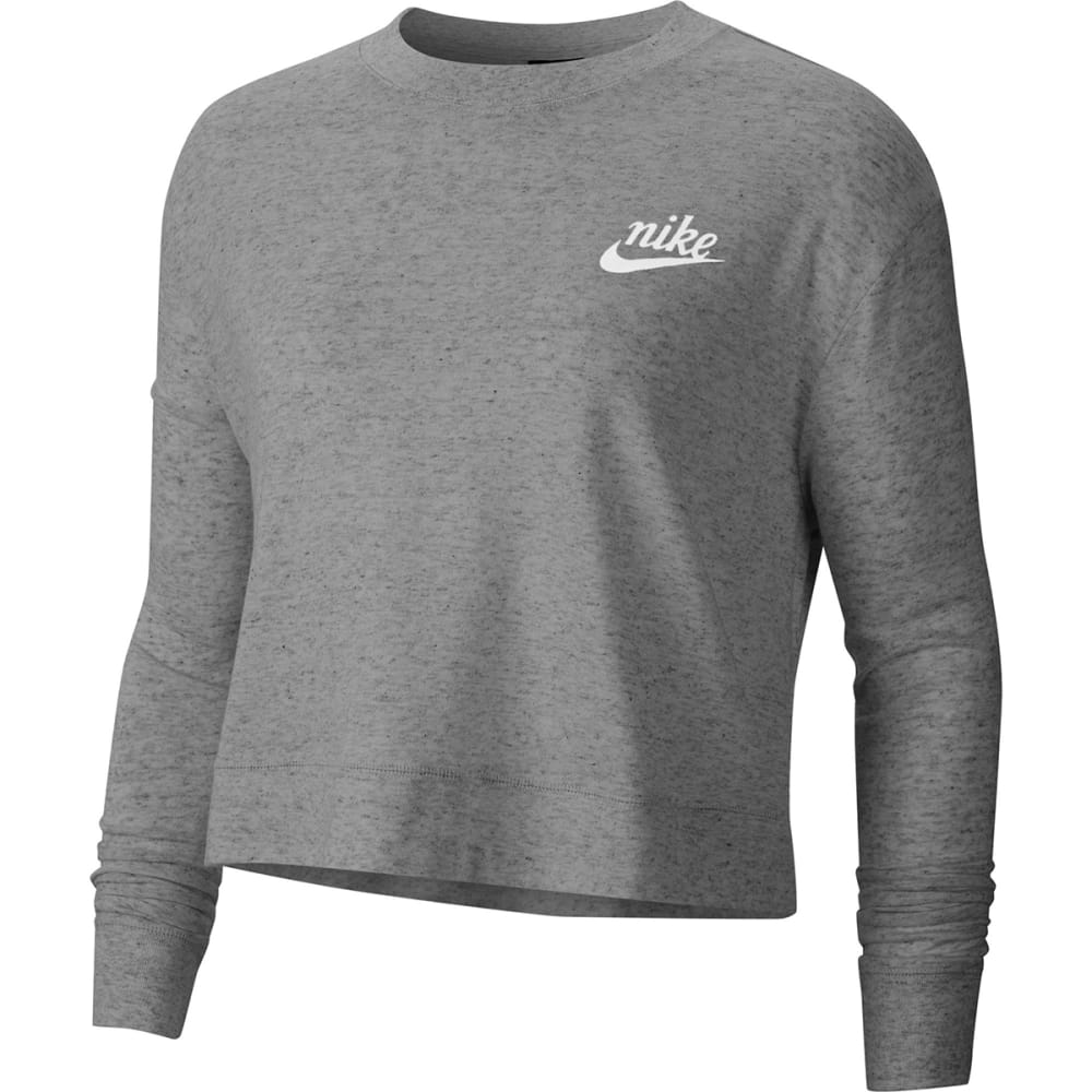 NIKE Women's Sportswear Gym Cropped Crew Top S