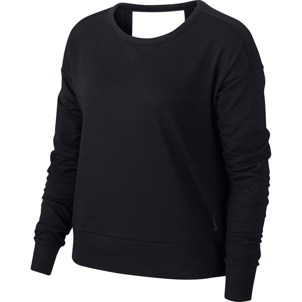 NIKE Women's Yoga Wrap Open-Back Coverup M