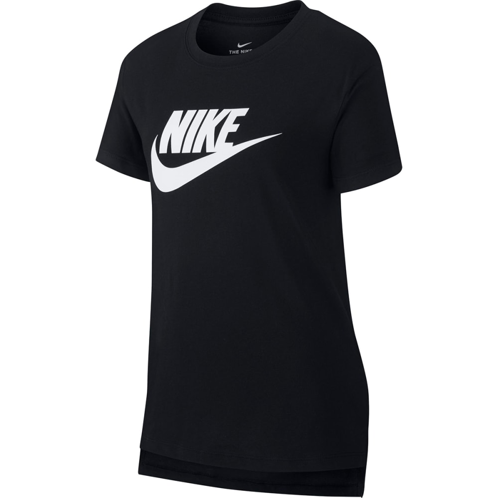 NIKE Girls' Sportswear Short-Sleeve Tee S