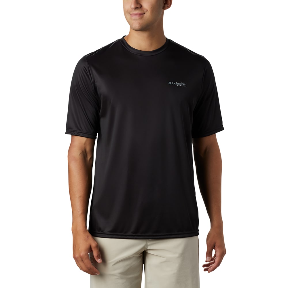 COLUMBIA Men's Short-Sleeve PFG Terminal Tackle Tribal Fish Tee S