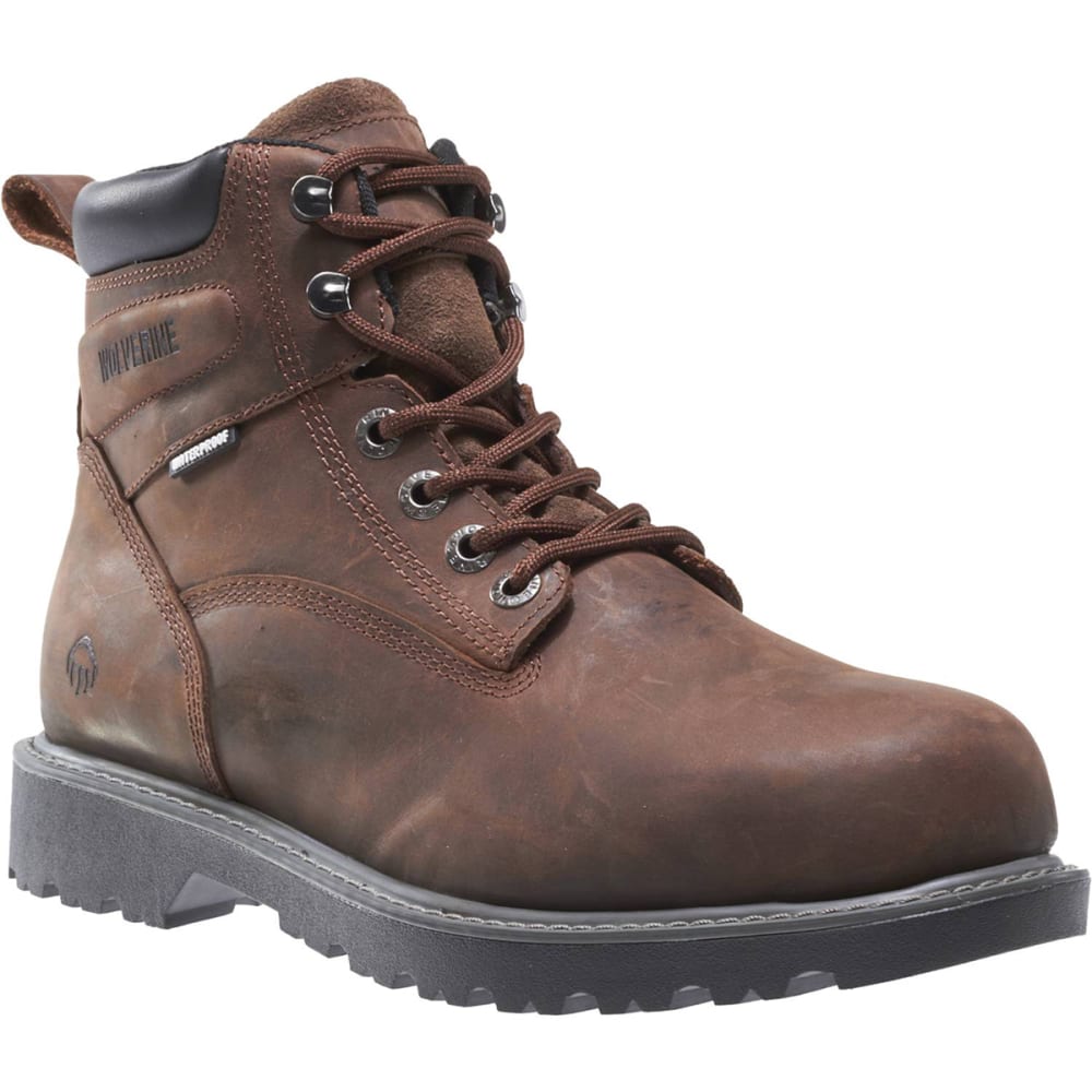 WOLVERINE Men's Floorhand WP 6 in. Soft Toe Work Boots 8.5