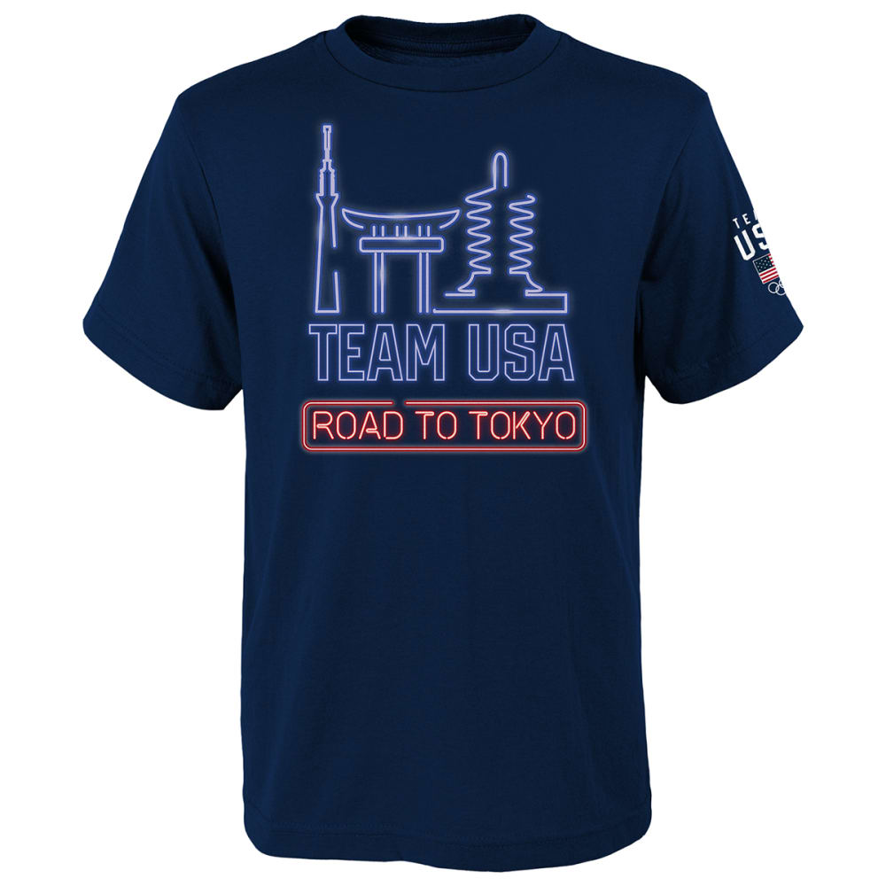 OUTERSTUFF Boys' Team USA 2020 Summer Olympics Short-Sleeve Tee S