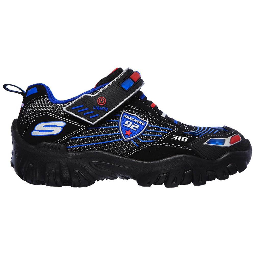 SKECHERS Boys' Hot Lights: Damager 3 Police Sneaker Bob's Stores