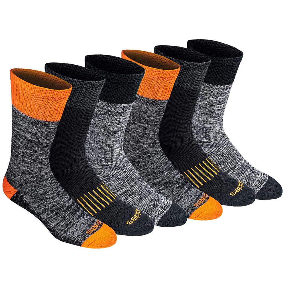 DICKIES Men's Dri-Tech Hi-Vis Crew Socks, 6 Pack - Bob’s Stores