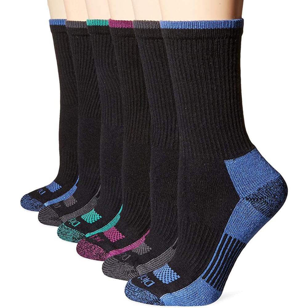 DICKIES Women's Dri-Tech Crew Socks, 6 Pack - Bob’s Stores