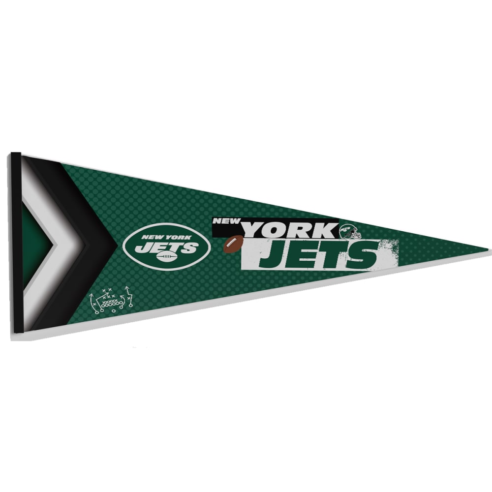 NEW YORK JETS FanFave Foam Pennant Sign NO SIZE