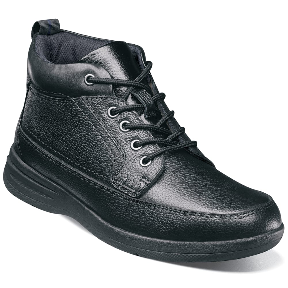 NUNN BUSH Men's Cam Moc Toe Boots, Wide 8