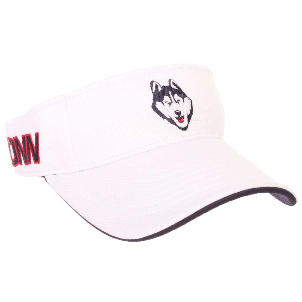 UCONN Men's Zephyr Volley Adjustable Visor ONE SIZE