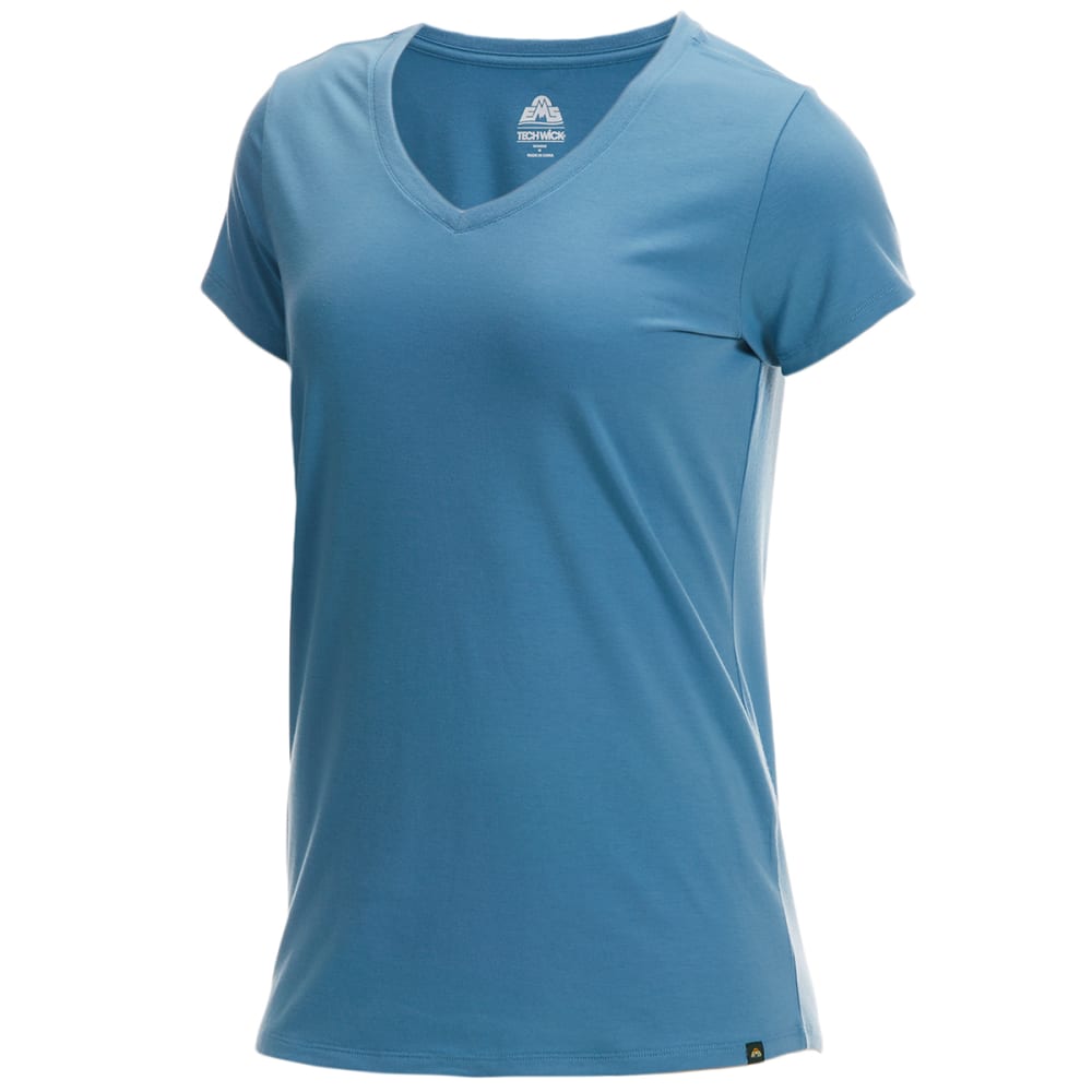 EMS Women's Vital Peak Short-Sleeve V-Neck Tee XS