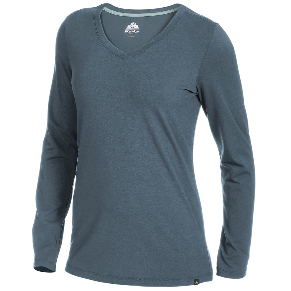 EMS Women's Vital Peak Long-Sleeve V-Neck Tee XS