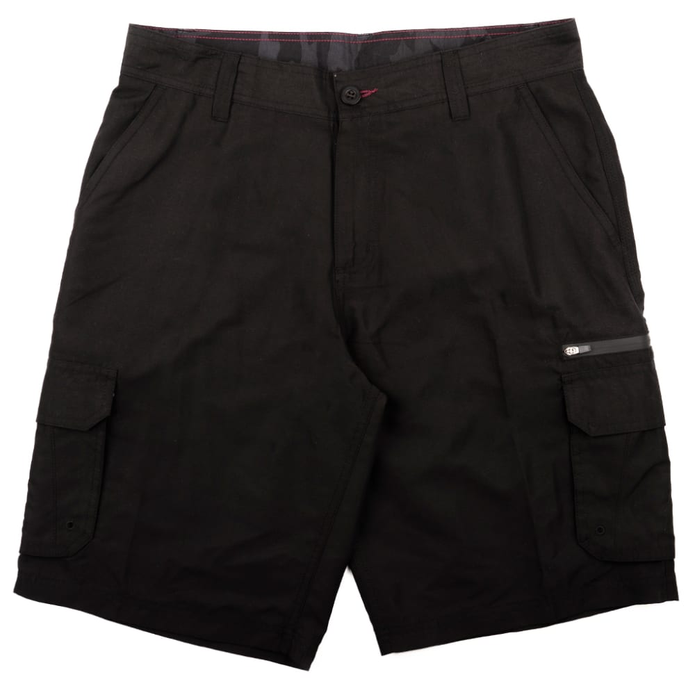 BURNSIDE Men's Microfiber Cargo Short 30