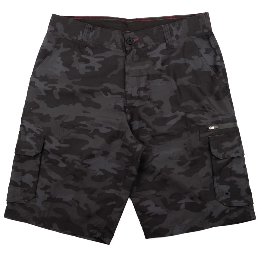 BURNSIDE Men's Camo Cargo Shorts 30