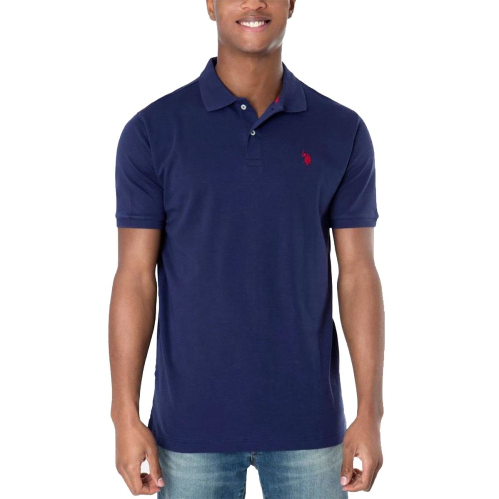 U.S. POLO ASSN. Men's Interlock Short-Sleeve Polo Shirt - Bob’s Stores