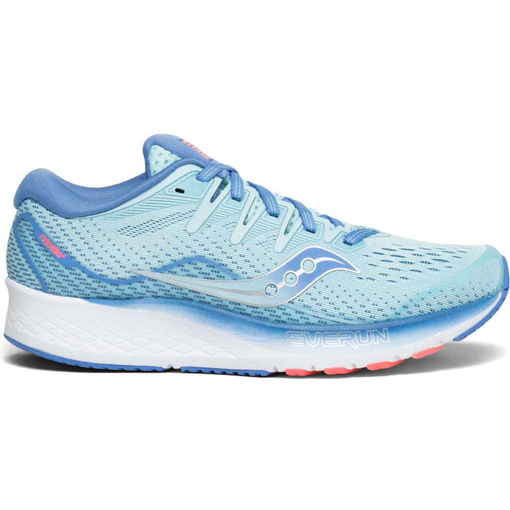 SAUCONY Women's Ride ISO 2 Running Shoes, Wide 6