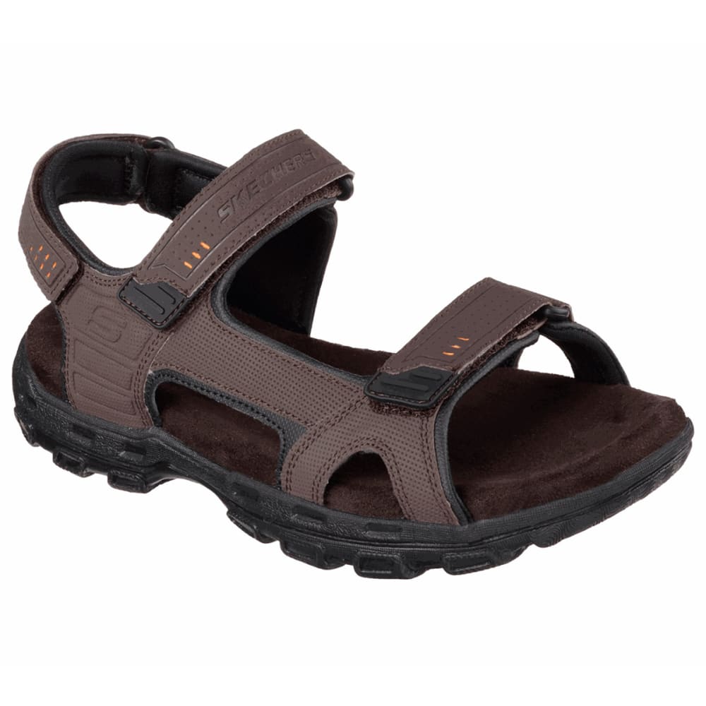 SKECHERS Men's Relaxed Fit Conner Louden Sandals, Wide 11