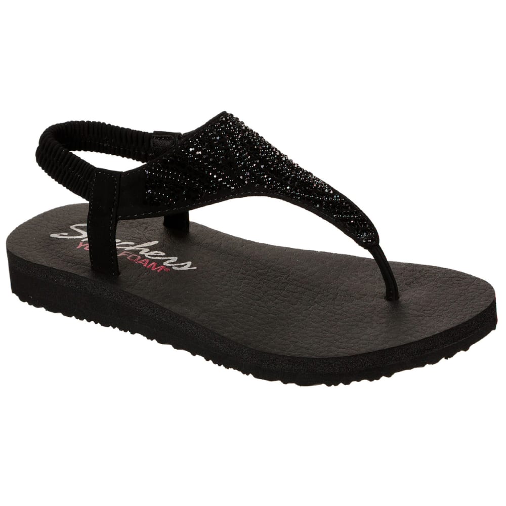 SKECHERS Women's Meditation - New Moon Sandals 6