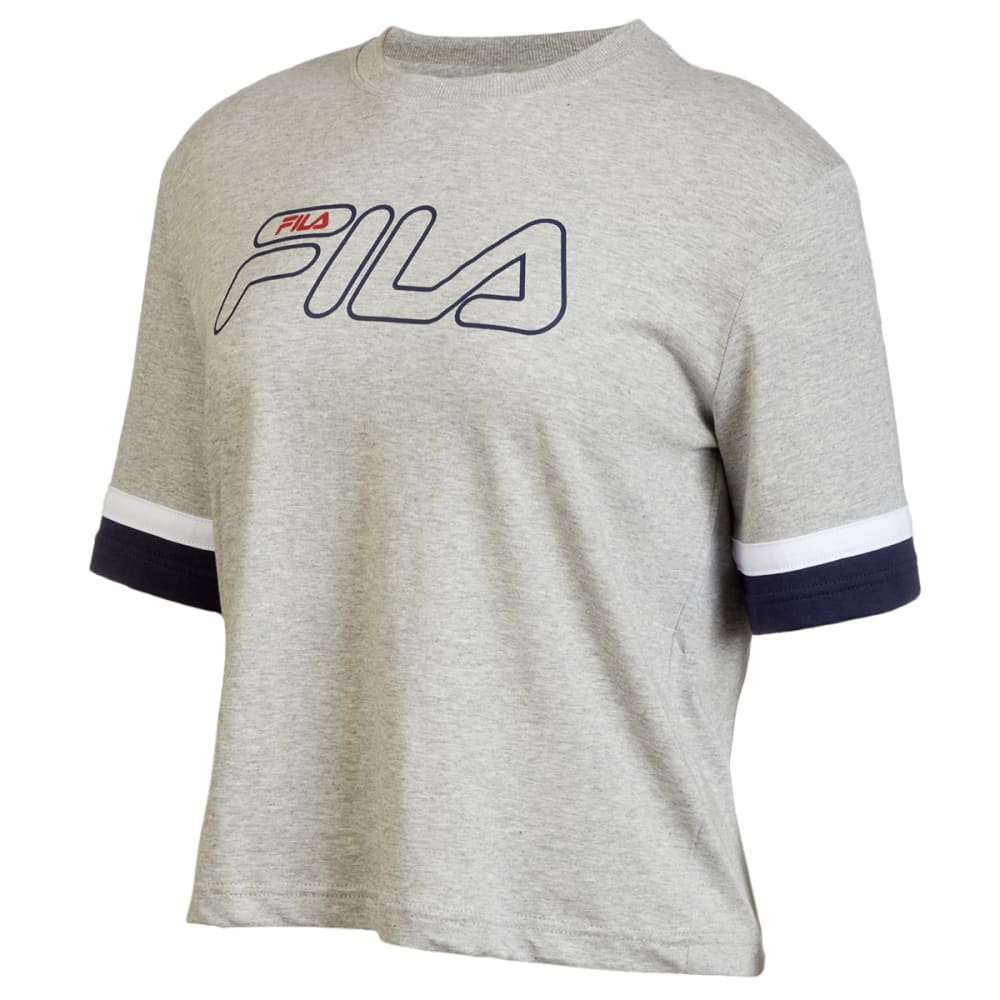 FILA Women's Alex Boxy Short-Sleeve Tee S