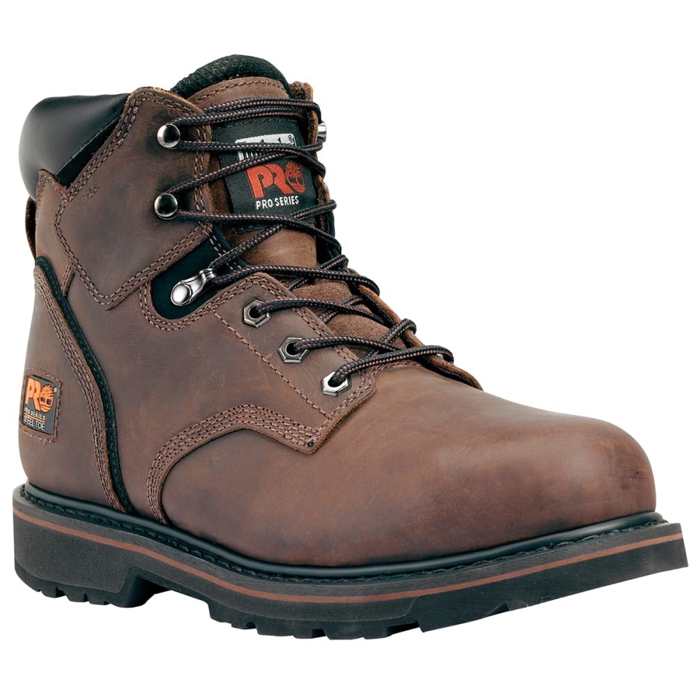 TIMBERLAND PRO Men's Pit Boss 6" Welted Steel Toe Work Boots, Wide 8.5