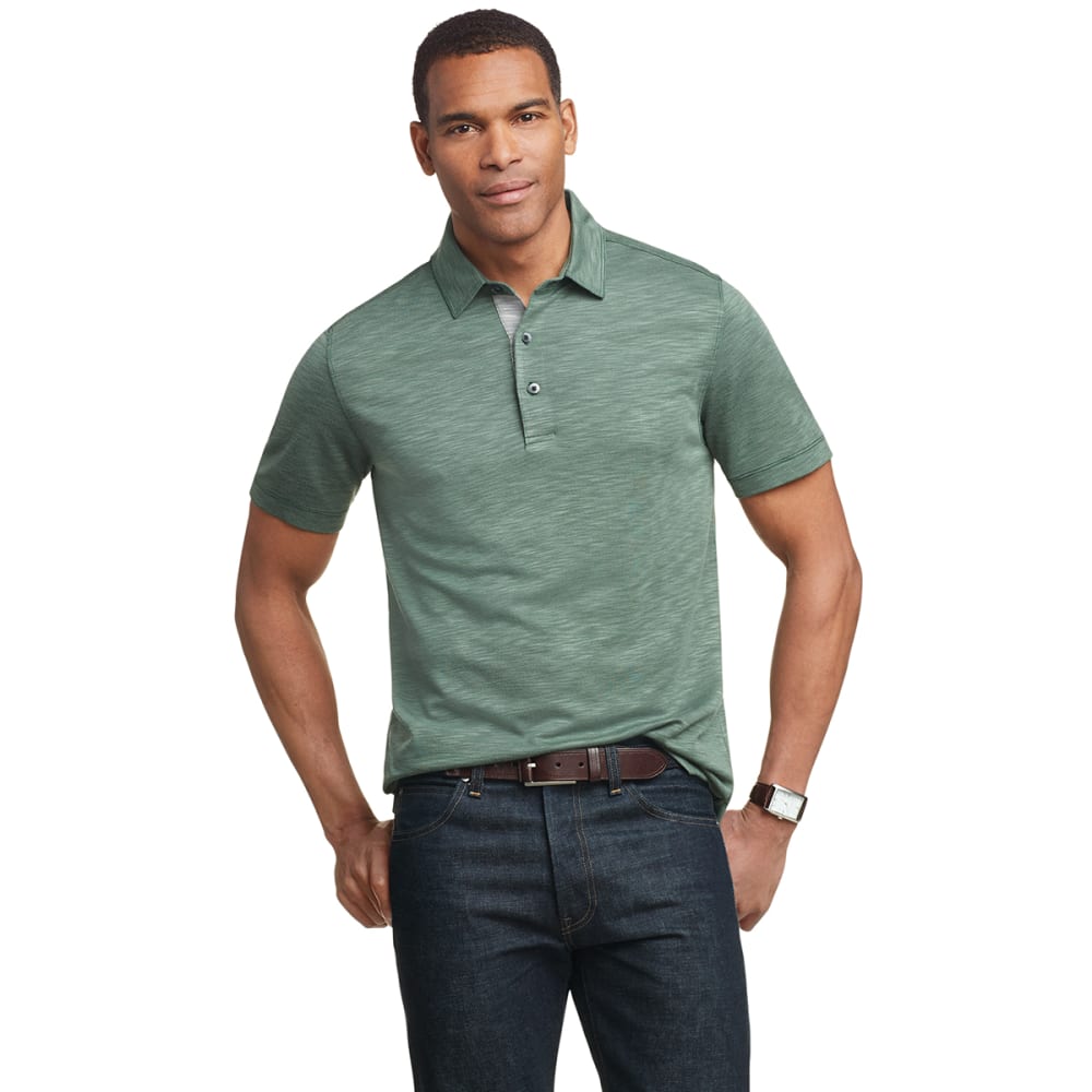 VAN HEUSEN Men's Air Short-Sleeve Solid Polo M