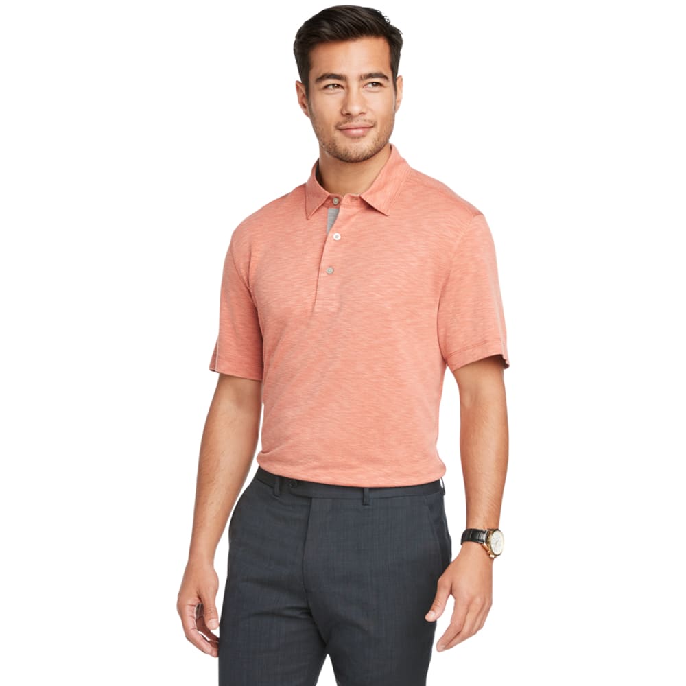 VAN HEUSEN Men's Air Short-Sleeve Solid Polo M