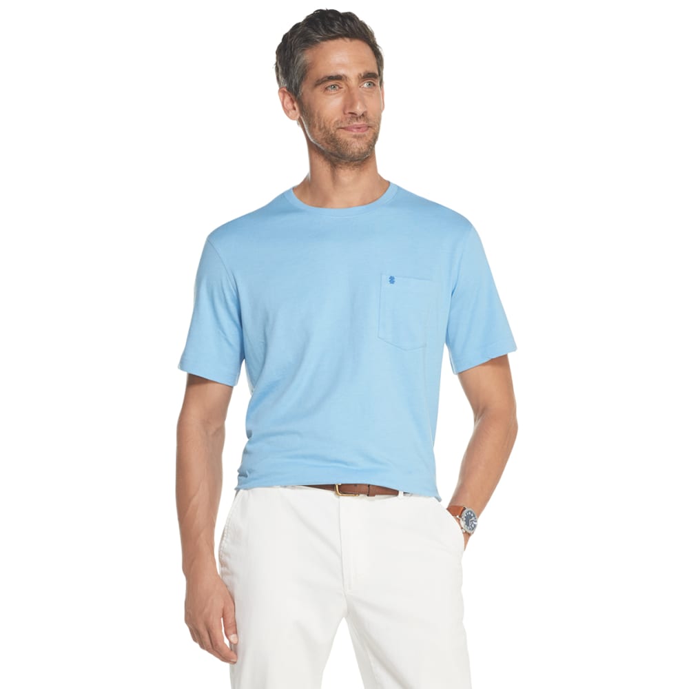 Izod Mens Saltwater Short Sleeve Basic Tee Bobs Stores