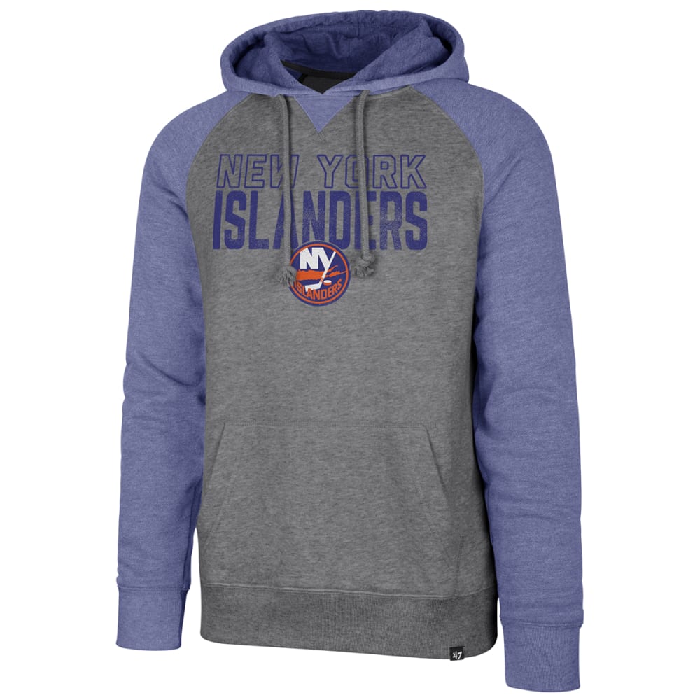 NEW YORK ISLANDERS Men's '47 Match Raglan Pullover Hoodie - Bob’s Stores