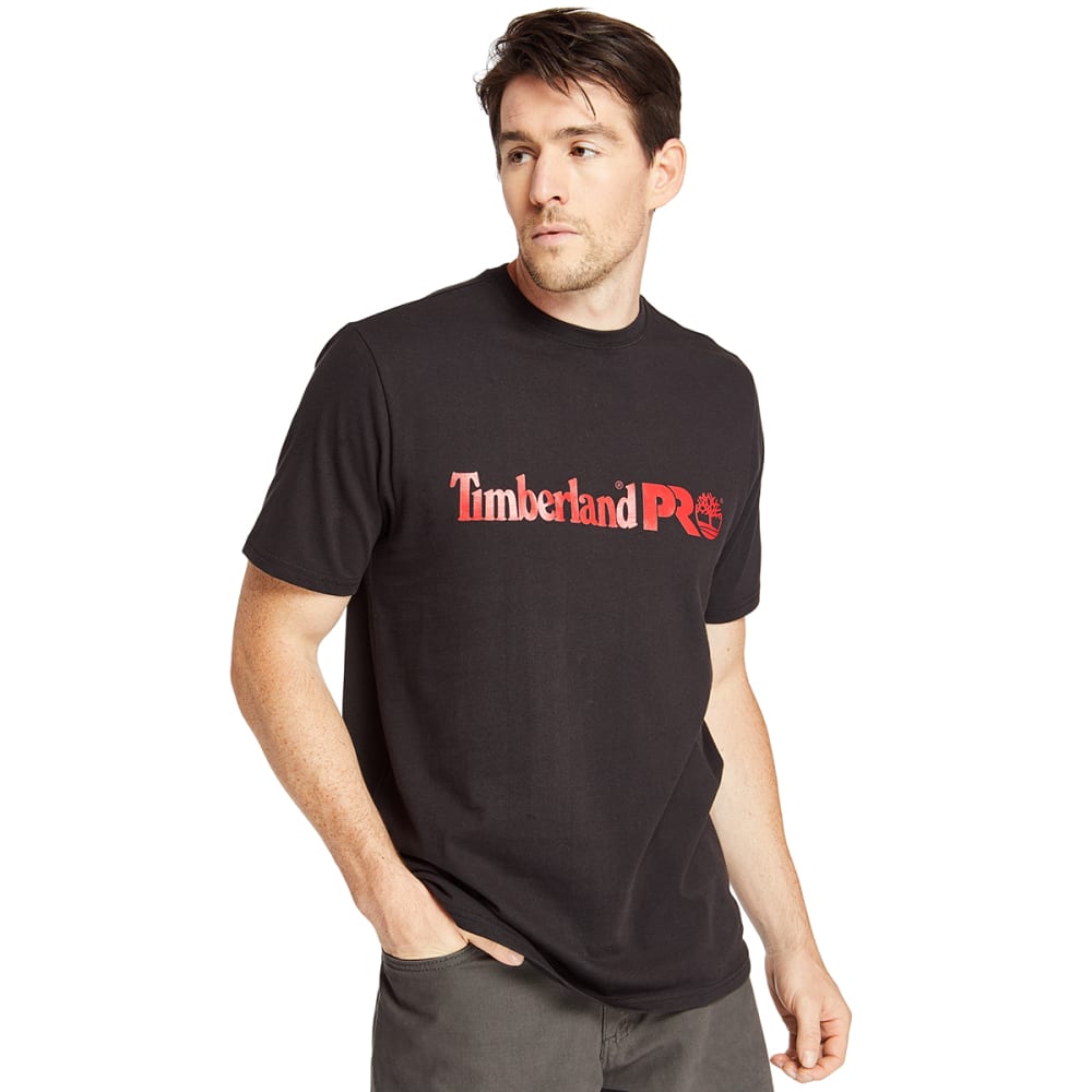 TIMBERLAND PRO Men's Short-Sleeve A1V9M Base Plate Logo Tee M