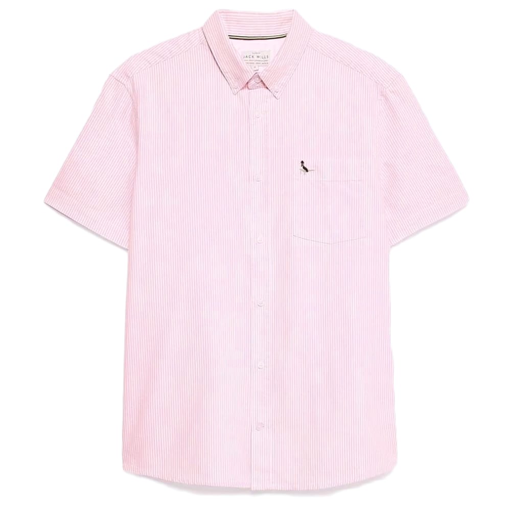 JACK WILLS Men's Stableton Stripe Oxford Shirt XS