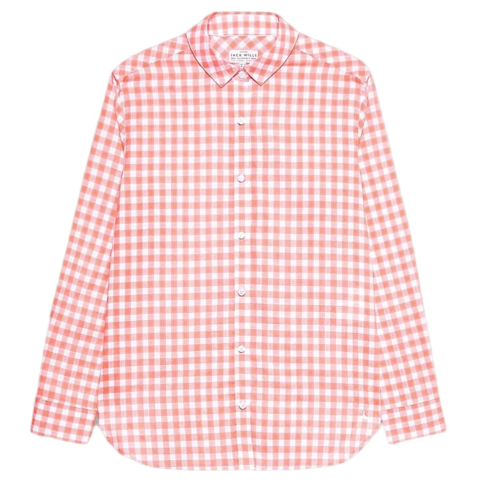 JACK WILLS Women's Guilden Checked Boyfriend Shirt 2
