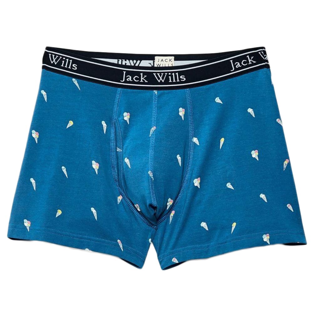 JACK WILLS Men's Bridley Ice Cream Print Boxers XS