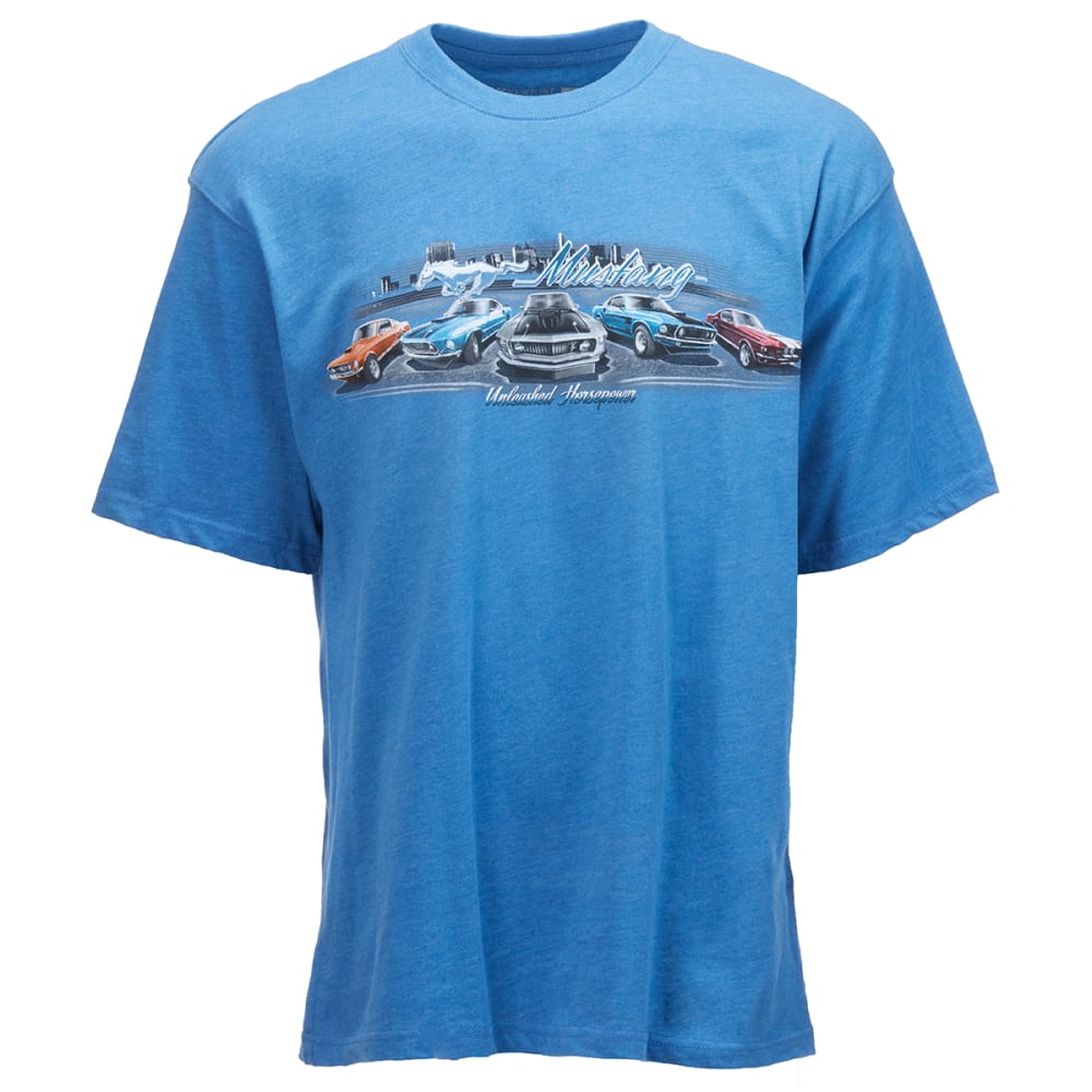 blue graphic tees mens