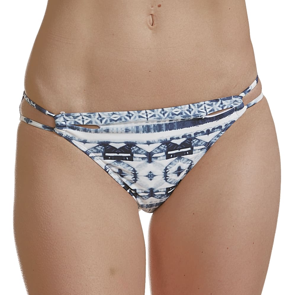 INDIGO REIN Juniors' Tie Dye Swim Bottoms S