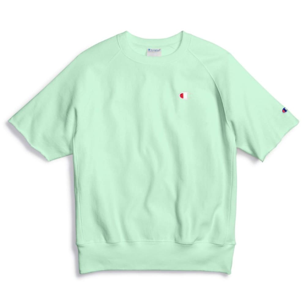 CHAMPION Men's Reverse Weave Short-Sleeve Crewneck Shirt S