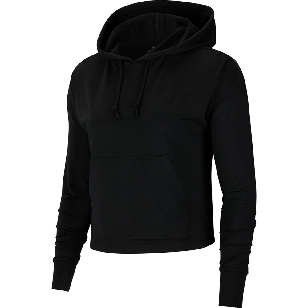 NIKE Women's Yoga Jersey Crop Hoodie S