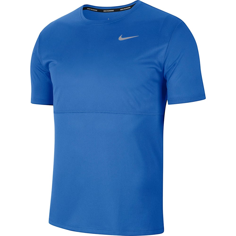 NIKE Men's Breathe Short-Sleeve Running Top S