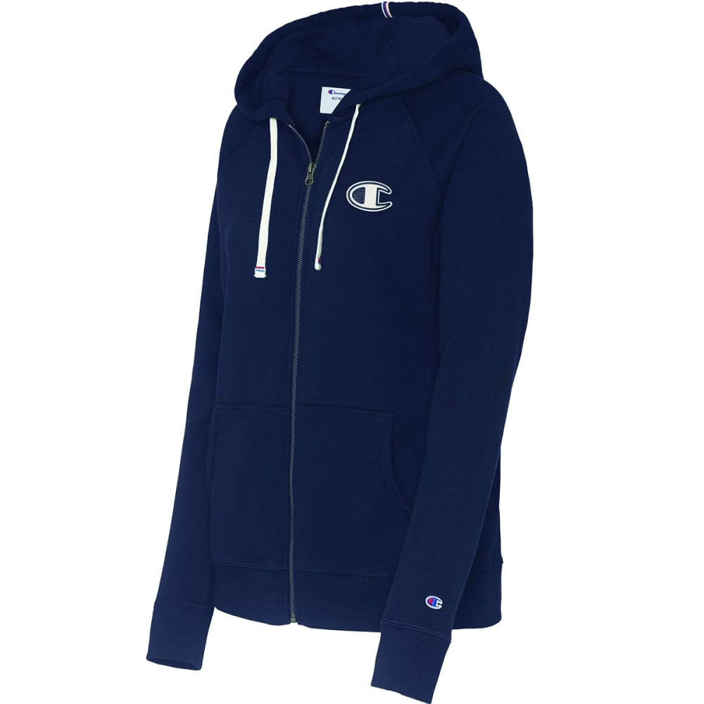CHAMPION Women's Heritage French Terry Zip Hoodie S