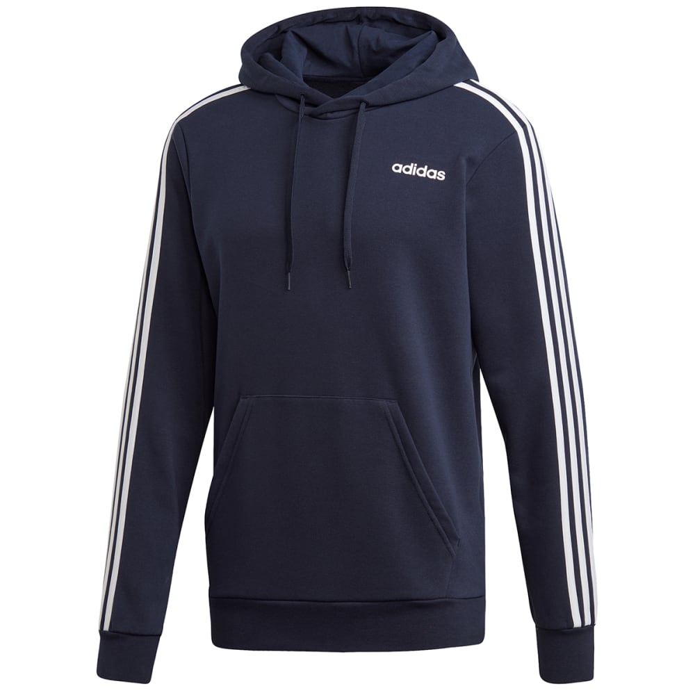 ADIDAS Men's Essentials 3-Stripe Pullover Hoodie S