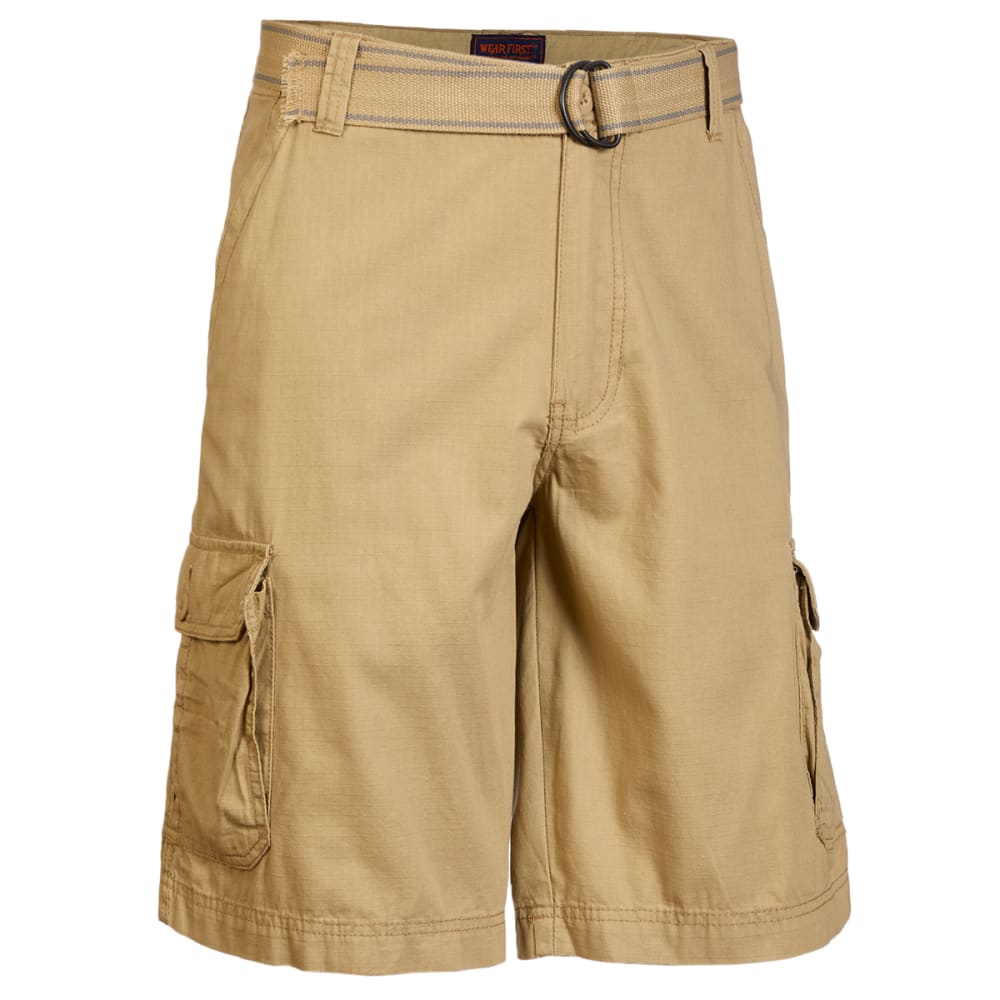 WEARFIRST Men's Ripstop Belted Cargo Short - Bob’s Stores