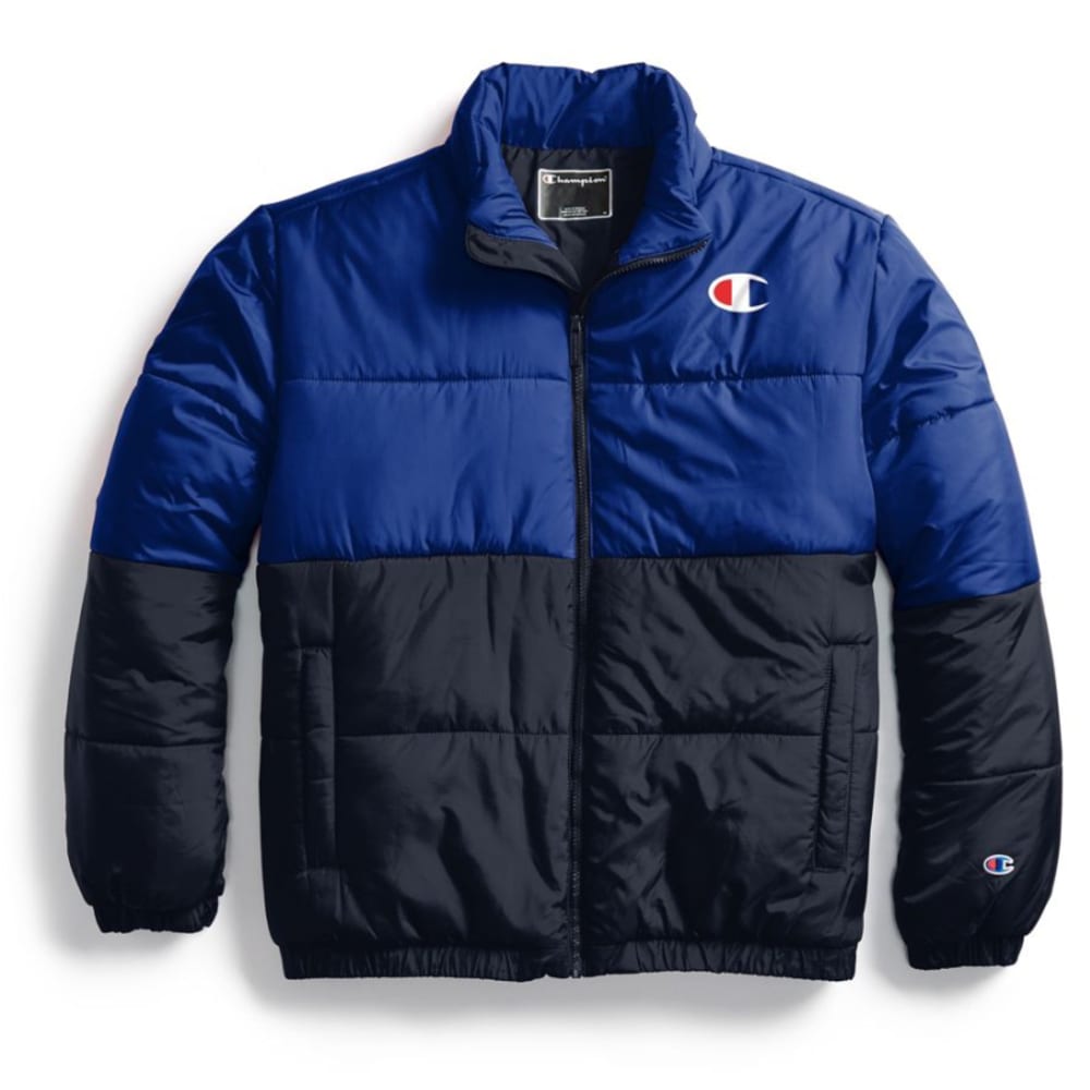 CHAMPION Men's Stadium Puffer Jacket L