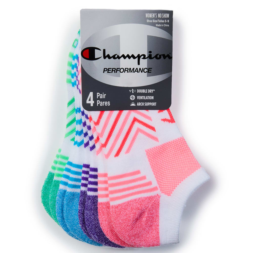 champion women's no show socks