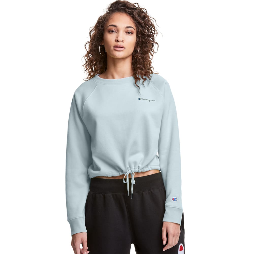 CHAMPION Women's Campus Fleece Cropped Crew M