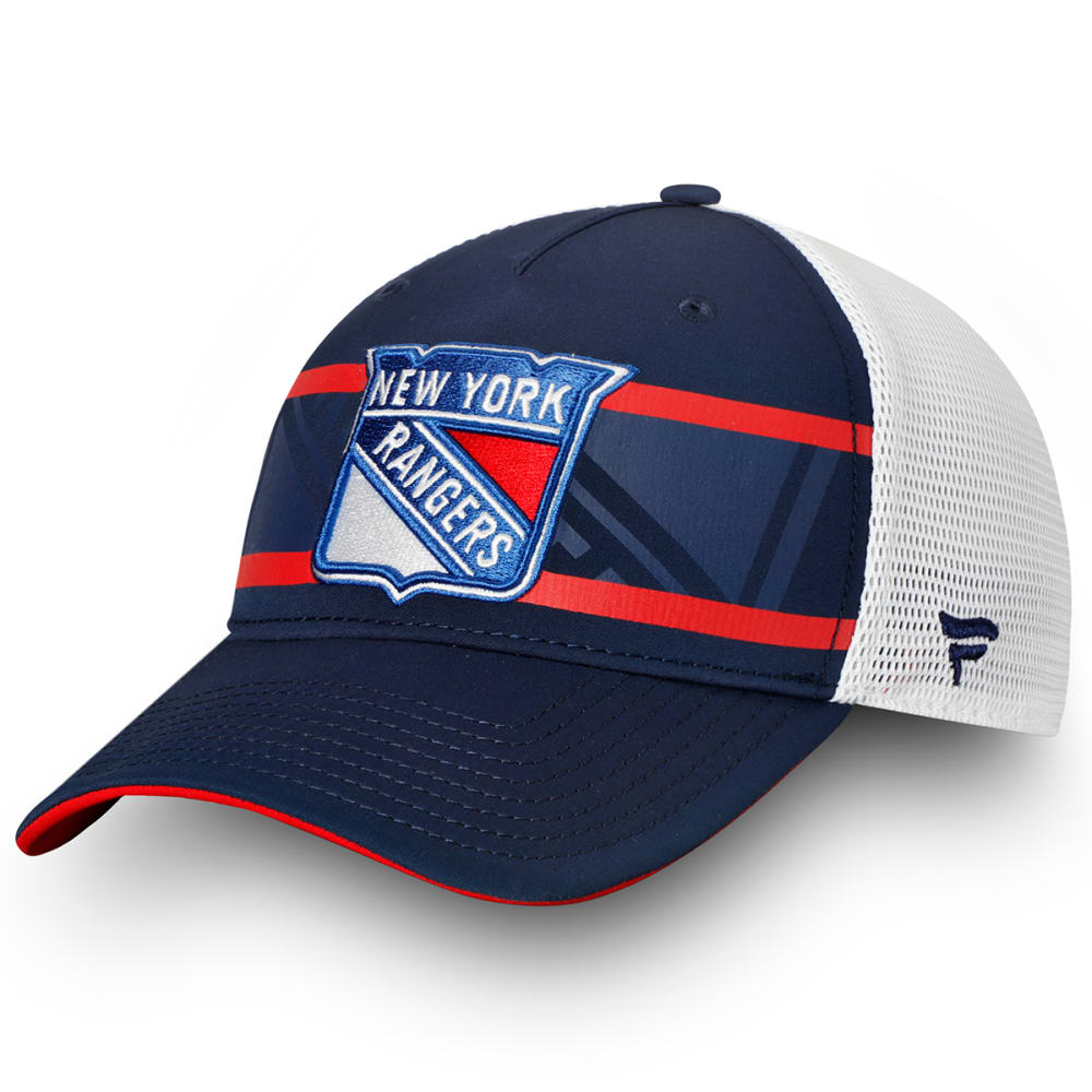 NEW YORK RANGERS Men's Adjustable Snapback Trucker Cap ONE SIZE