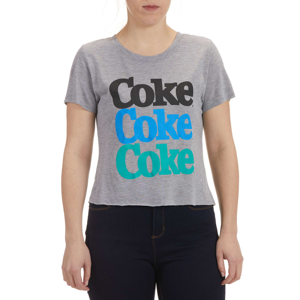 PLANET COKE Juniors' Short Sleeve Graphic Tee S