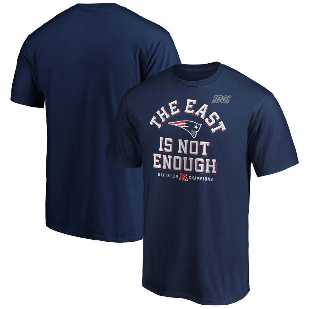 New England Patriots NFL 2019 AFC Champion shirt by Fanatics XL